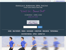 Tablet Screenshot of drrobinson.net